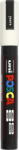 uni MARKER UNI PC-5M POSCA, Alb (PC-5M-white)