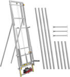 MSW Ferdepályás felvonó - 10 m - max. 200 kg - függőleges kivitelben lapostetőkhöz is (MSW-RF10S)