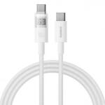 Baseus Cablu Date si Incarcare USB-C - USB-C Baseus Display 2 P10382702211-01, 100W, 2m, Alb