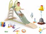 Smoby Set tobogan Toboggan XL Smoby cu apă cu lungime de 230 cm și stropitoare caracatiță și set de sport 6 jocuri (SM820304-16)