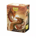 Dragon Shield Matte Dual Art Wood Snake 100 db kártyavédő (DS-12126)