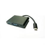 VALUE Adapter USB C 3.2 Gen 2 - VGA + USB3.2 Gen 1 A + USB C power delivery (12.99. 3201-10) (12.99.3201-10)