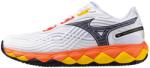 Mizuno Wave Enforce Tour 2 Clay White/Fiery Coral 2/Citrus Férfiteniszcipő EUR 44, 5