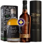 Ron Zacapa Edicion Negra Solera Gran Reserva 0, 7l 43% + Cannibal Backbone - Citrus & Rhum 0, 7l 40% GB szett