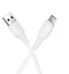 hoco. Cablu Date si Incarcare USB-A - microUSB HOCO X120, 18W, 1m, Alb