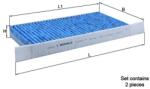 MAHLE Filtru Cabină Cu Cărbune Activ Caremetix (lao 426/s)