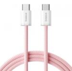 Baseus Cablu Date si Incarcare USB-C - USB-C Baseus Dynamic 4 Series P10381400411-00, 100W, 1m, Roz