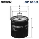 FILTRON Filtru ulei FILTRON OP 616/3 (OP 616/3) - centralcar