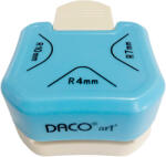 Daco Perforator Hobby 3 in 1 pentru rotunjirea colturilor hartiei, DACO PFC026/1 (PFC026/1)