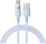 Baseus Cablu Date si Incarcare USB-A - USB-C Baseus Display 2 P10382701311-00, 100W, 1m, Albastru