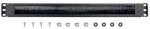 Gembird Perie intrare cabluri gembrid 19A-BRUSH-02 rack 19", 1U (Negru) (19A-BRUSH-02)