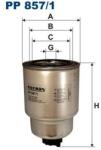 FILTRON filtru combustibil FILTRON PP 857/1 (PP 857/1) - centralcar