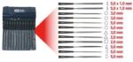 KS TOOLS Set pile cu vârf ascuțit KS TOOLS 140.3050 (140.3050) - centralcar Pila