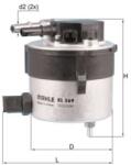 MAHLE Filtru De Carburant Ford (kl 569)