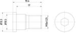TEXTAR Surub, disc frana TEXTAR TPM0007 (TPM0007) - centralcar