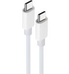 Maxlife Cablu Date si Incarcare USB-C - USB-C MaXlife MXUC-05, 100W, 1m, Alb - evomag