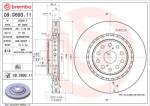 BREMBO Disc frana BREMBO 09. D693.11 (09.D693.11) - centralcar