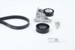 Continental Ctam Set curea transmisie cu caneluri CONTINENTAL CTAM 6PK1725K2 (6PK1725K2) - centralcar