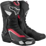 Alpinestars SMX-6 3, fekete/ezüst/piros, 2025, mérete 50 (M133-54-50)