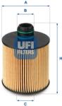 UFI Filtru ulei UFI 25.083. 00 (25.083.00) - centralcar