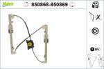 VALEO Mecanism actionare geam VALEO 850868 (850868) - centralcar
