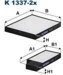 FILTRON Filtru, aer habitaclu FILTRON K 1337-2x (K 1337-2x) - centralcar