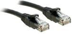 Lindy RJ-45 Cat6 U/UTP 10 m networking cable Black U/UTP (UTP) (48082) - vexio