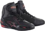 Alpinestars FASTER-3 DRYSTAR, fekete/fluo piros, 2025, mérete 45 (M130-456-45)