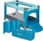 Lionelo Utazóágy Lionelo 64 x 124 kék színben (LO-STEFI GREEN TURQUOISE)