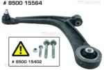 TRI Brat, suspensie roata TRI 8500 15564 (8500 15564)
