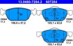 ATE set placute frana, frana disc ATE 13.0460-7284.2 (13.0460-7284.2) - centralcar