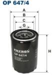 FILTRON Filtru ulei FILTRON OP 647/4 (OP 647/4) - centralcar