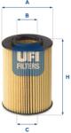 UFI Filtru ulei UFI 25.075. 00 (25.075.00) - centralcar