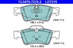 ATE set placute frana, frana disc ATE 13.0470-7219.2 (13.0470-7219.2)