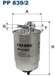 FILTRON filtru combustibil FILTRON PP 839/2 (PP 839/2) - centralcar