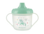 KikkaBoo Неразливаща се чаша с твърд накрайник Kikkaboo - Forest Party, 150 ml, Mint (31302030074)