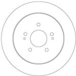 TRW Disc frana TRW DF6909 (DF6909) - centralcar