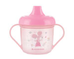 KikkaBoo Неразливаща се чаша с твърд накрайник Kikkaboo - Forest Party, 150 ml, Pink (31302030073)