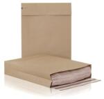 BONG GROUP Bong E-Green L 400x500x100+100mm 100db kraft csomagküldő tasak 69116 (69116)