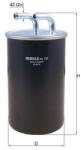 KNECHT filtru combustibil KNECHT KL 737 (KL 737) - centralcar