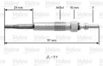 VALEO Bujie incandescenta VALEO 345125 (345125) - centralcar