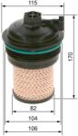 Bosch filtru combustibil BOSCH F 026 402 247 (F 026 402 247) - centralcar