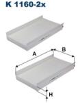 FILTRON Filtru, aer habitaclu FILTRON K 1160-2x (K 1160-2x) - centralcar