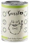Gussto Cat Fresh Chicken Prawns nedves macskaeledel csirke garnélarákkal 400 g