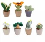 Manninger Cserepes virág plüssfigura - 12-17 cm, többféle