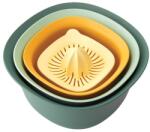 Brabantia Кухненска купа комплект, 4 бр. , с гевгир и изстисквачка за цитрусови плодове, Brabantia (BRAB122262)