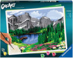 Ravensburger Creart - Pictura Vedere Montana (ARA-RVSPBN20155) Carte de colorat