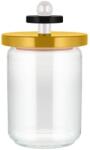 Alessi Кухненски буркан за съхранение 100 COLLECTION, 1л, жълт, стъкло, Alessi (ALES161001)