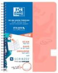 Oxford Caiet Oxford Nordic Touch, culoarea somonului, A5+, 70 de coli, liniat