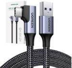 UGREEN US385 USB-USB-C kábel, 3A, 1m (fekete) (20299)